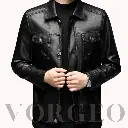 Men's Sheepskin Leather Jacket - A Perfect Blend of Style and Comfort!